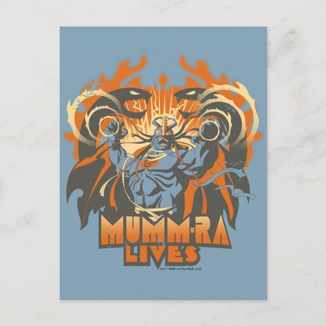 Carte Postale ThunderCats | Mumm-Ra Vit (Devant)
