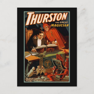 Carte Postale Thurston le grand magicien