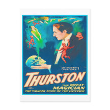 Thurston Le Grand Magicien Publicité