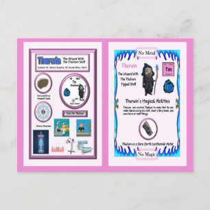 Carte Postale Thurwin - Thulium Trading Card