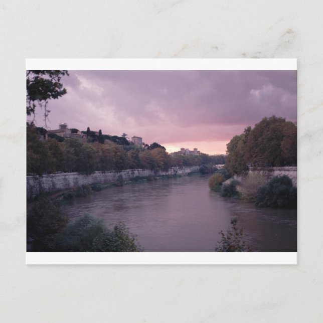 Carte Postale Tiber River à Sunset.png (Devant)