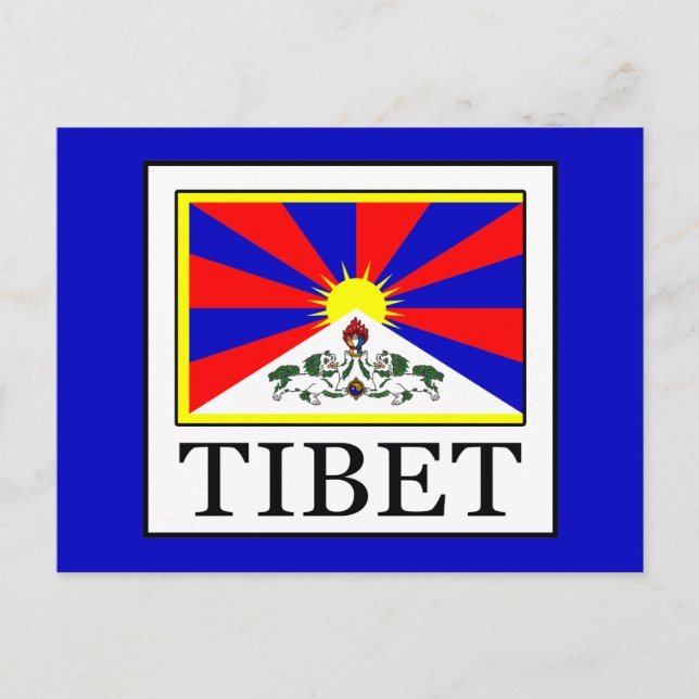 Carte Postale Tibet (Devant)