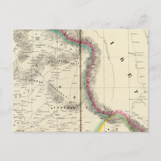 Carte Postale Tibet, Asie 68 (Devant)