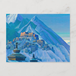 Carte Postale Tibet, Himalaya, 1933 par Nicholas Roerich