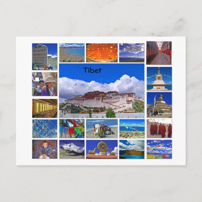 Carte Postale Tibet Multiview (Devant)
