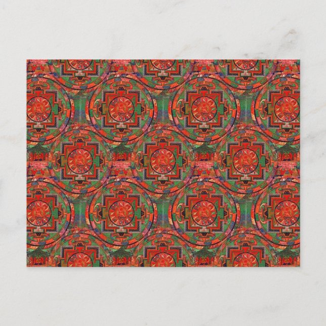 Carte Postale Tibetan Mandala (Devant)