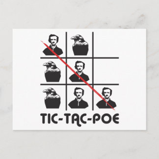CARTE POSTALE TIC-TAC-POE