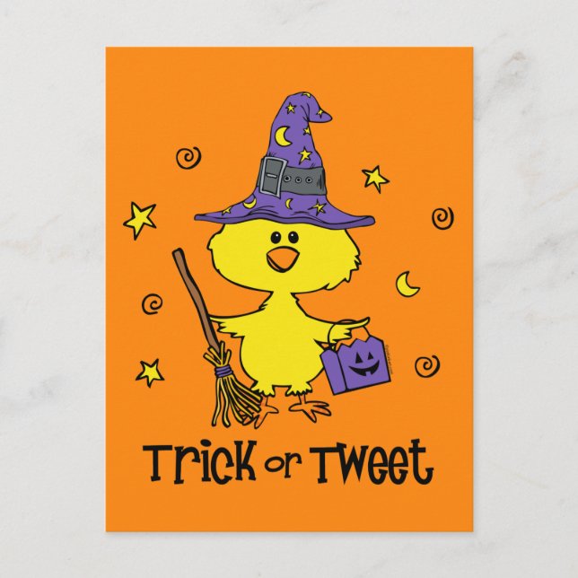 Carte Postale Ticket ou tweet (Devant)