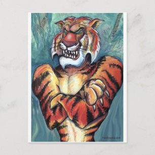 Carte Postale Tiger