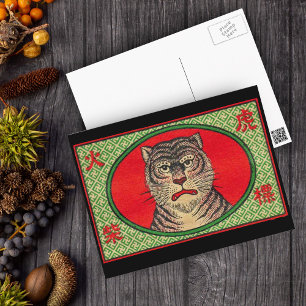 Carte postale Tiger asiatique