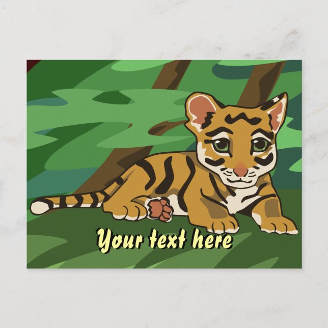 Carte postale Tiger Club (Devant)