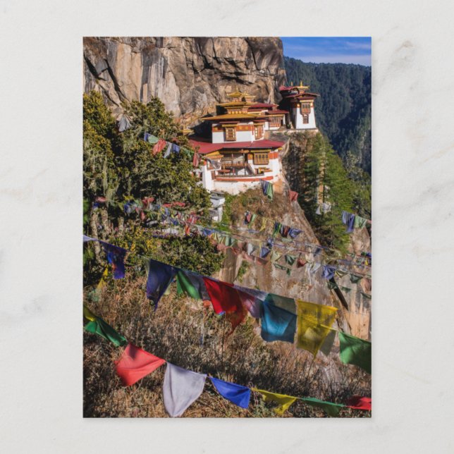 Carte Postale Tiger's Nest Monastery, Bhutan (Devant)
