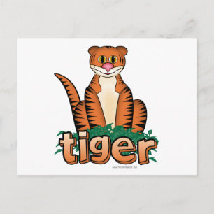 CARTE POSTALE TIGRE !