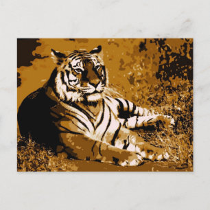 Carte Postale Tigre