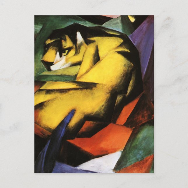 Carte Postale Tigre (Devant)