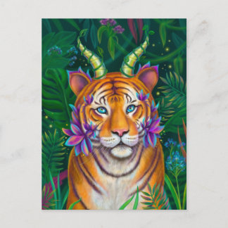 Carte Postale Tigre d'Imaginaire