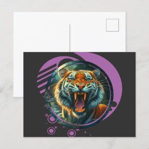 Carte Postale Tigre torride