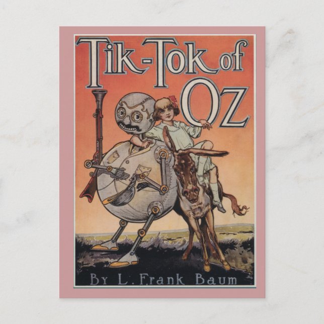 Carte Postale Tik-Tok d'Oz (Devant)