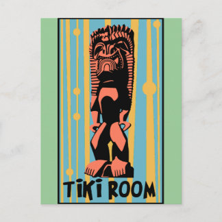 Carte Postale Tiki