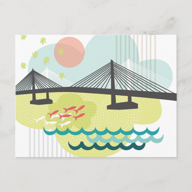 Carte postale Tilikum Crossing Portland (Devant)