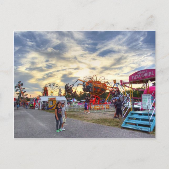 Carte Postale Tilt-A-Whirl Romance (Devant)
