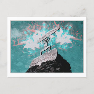 CARTE POSTALE TIMANFAYA - ÎLES CANARIES ESPAGNE COULEUR D'EAU