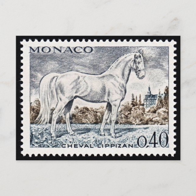 Carte postale Timbre gravé vintage (Devant)