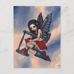 Carte postale "Time Flies"