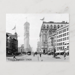 Carte Postale Times Carré, New York, Photo De 1908