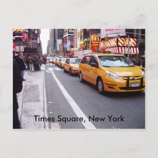 Carte Postale Times Carré, New York Postcard (Devant)