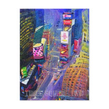 Times Carré, NYC, New York City, skyline