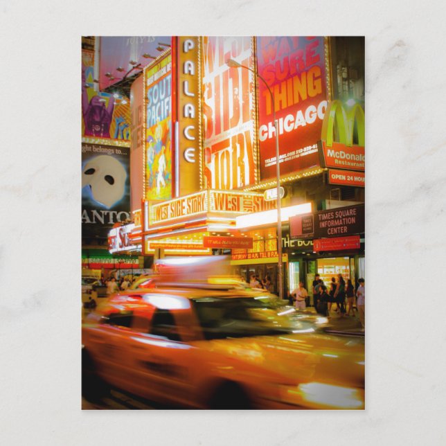 Carte Postale Times Square New York (Devant)