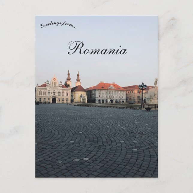 Carte Postale Timișoara Roumanie (Devant)