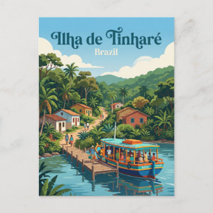 Carte Postale Tinharé Brésil