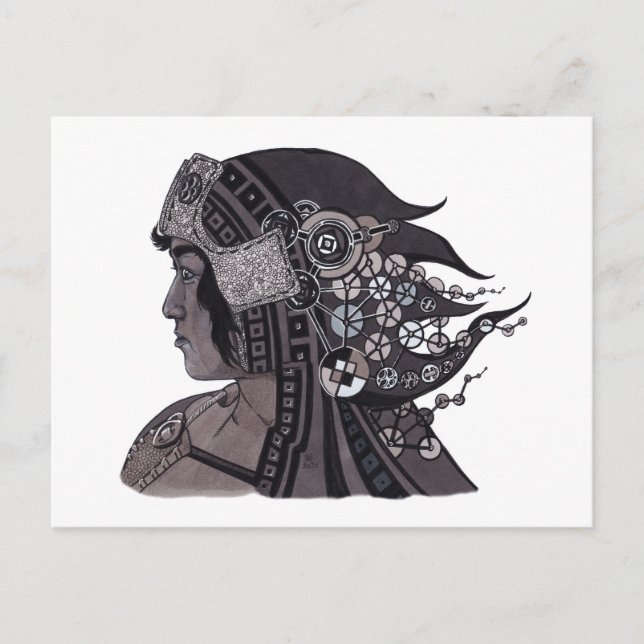 Carte Postale Tinkerer expérimental (Devant)