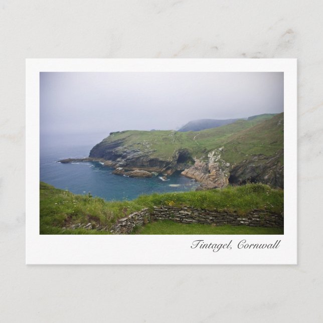 Carte postale Tintagel, Cornouailles (Devant)
