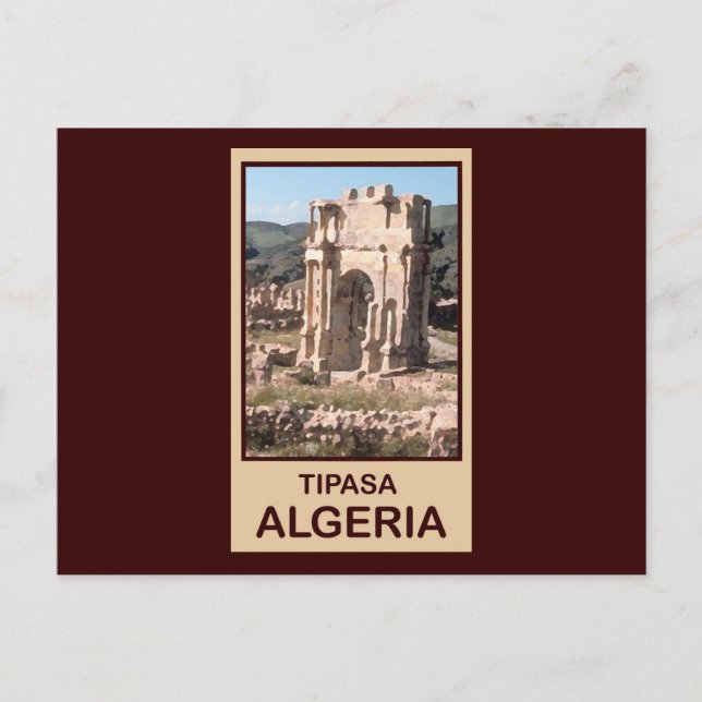 Carte Postale Tipasa Algérie (Devant)
