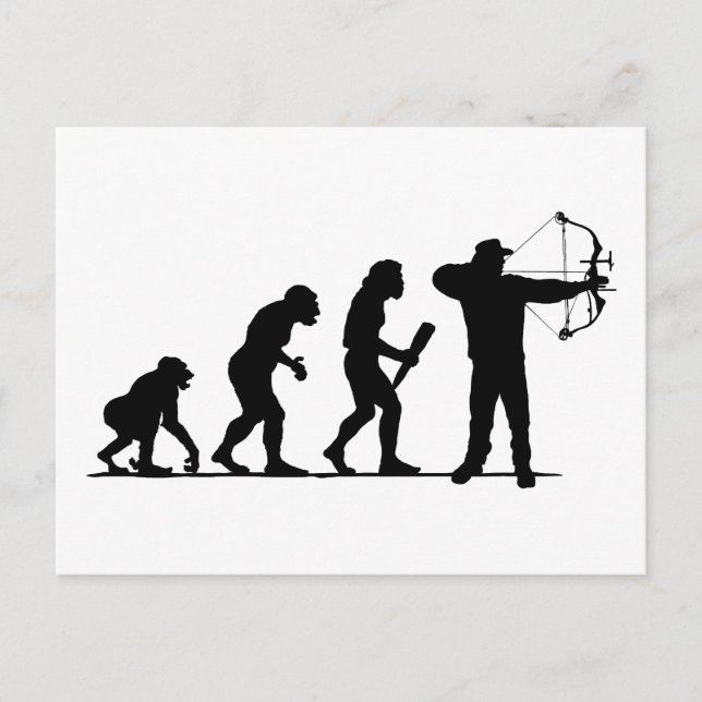 Carte Postale Tir à l'arc (Devant)