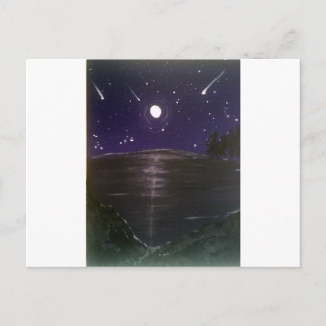 Carte Postale Tir des étoiles (Devant)