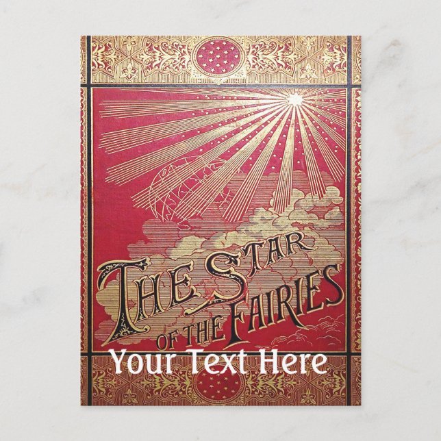 Carte Postale Tiré L'étoile des fées couverture du livre (Devant)