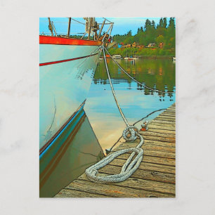 Carte Postale Tirée vers le haut