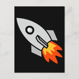 Carte Postale Tirer sur des cadeaux de fusée