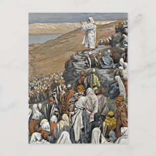 Carte Postale Tissot - Le Sermon sur le Mont