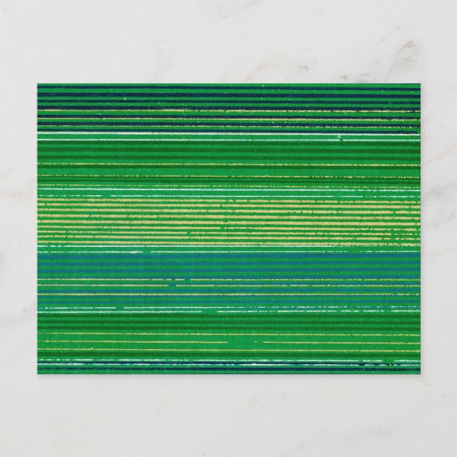 Carte Postale Tissu de coupe japonaise rayé (Devant)