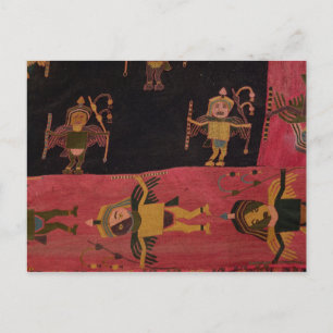 Carte Postale Tissu en laine