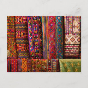 Carte Postale tissus bhoutanais à vendre