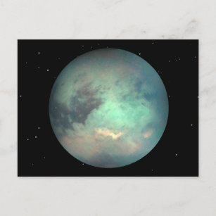 Carte Postale Titan de la lune de Saturne