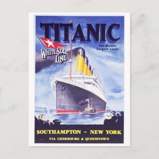 Carte Postale Titanic (Devant)