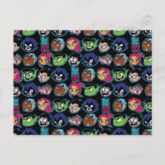 Carte Postale Titans Ados, allez ! | Titans Motif en chef