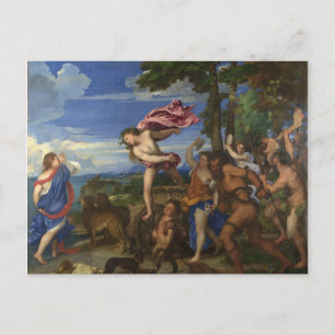 Carte Postale TITIAN - Bacchus et Ariane 1522